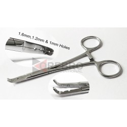 Dermal Anchor Forceps, 1mm, 1.2mm & 1.6mm Holes