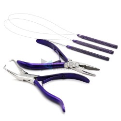 Hair Extension Tools Kit- Purple