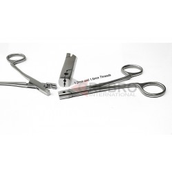 Bioplast Threading Forceps-1.2mm & 1.6mm Threads