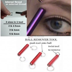 Body Jewelry Ball Holder / Remover Tool