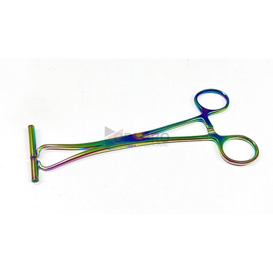 Extra Long Septum Forceps- Multi Oxide Coated