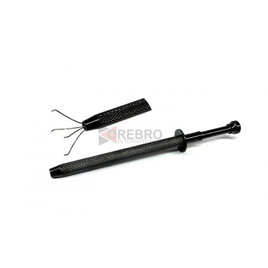 Bead Holder- 4 Prongs- Black Oxide Coated