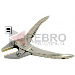 Parallel Action Brass Tip Flat Nose Pliers