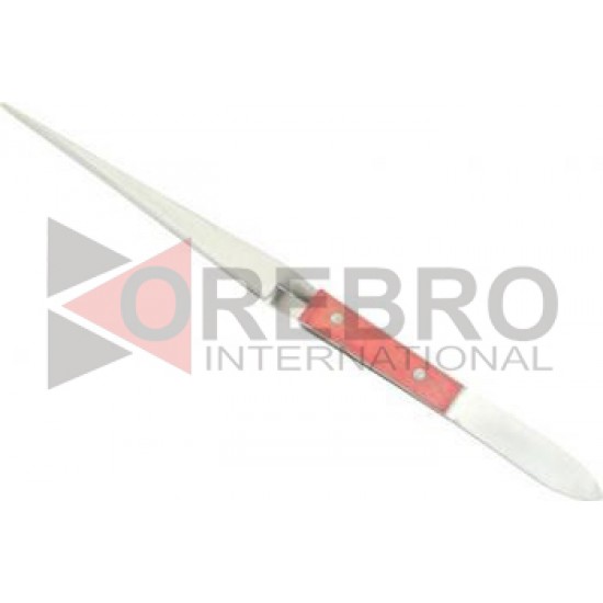 Straight Fiber Grip Self Locking Tweezer