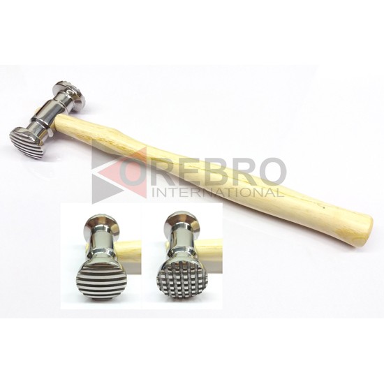 Texturing Hammer, Checkered/Wide Stripe