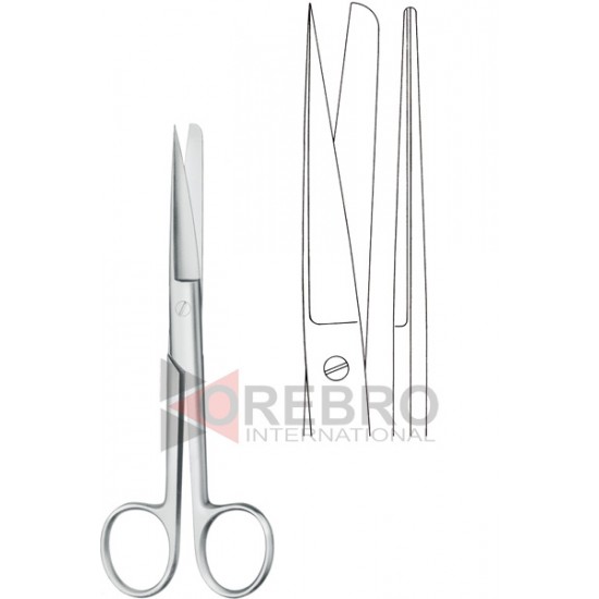 Dressing Scissors, Pointed / Blunt, Straight
