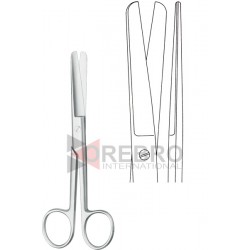 Dressing Scissors Blunt / Blunt, Straight