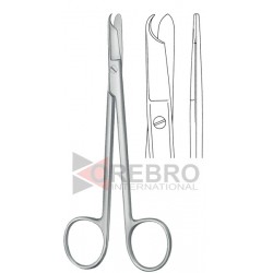 Large Suture Scissors With Stitch- 5.5"