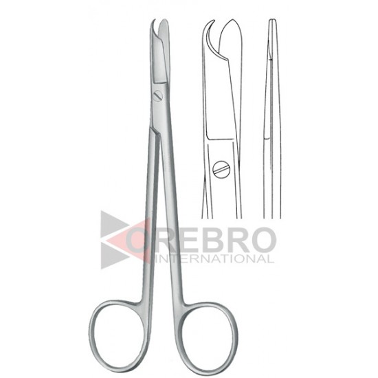 Large Suture Scissors With Stitch- 5.5"