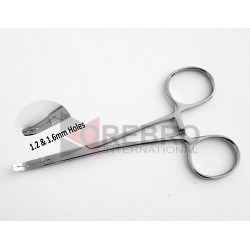 Dermal Anchor Forceps-1.2mm & 1.6mm Holes
