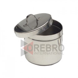 Ointment Jar with Strap Handle Cover
