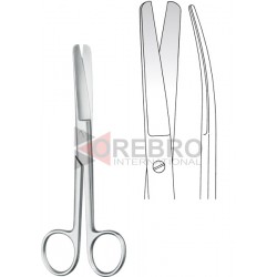 Dressing Scissors, Blunt/ Blunt, Curved
