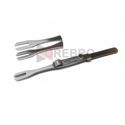 Self Locking Slotted Universal Tweezers